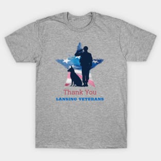 Thank You Lansing Veterans T-Shirt
